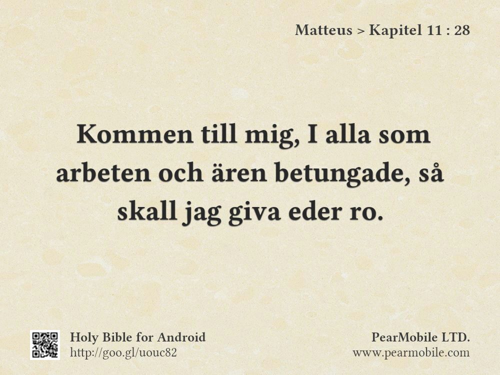 Matteus, Kapitel 11:28